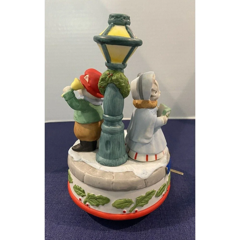 Schmid Kitty Cucumber Music Box.Joy To The World